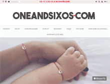 Tablet Screenshot of oneandsixos.com
